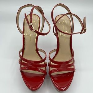 Jessica Simpson Balina 3 Microsuede Open Toe Heels